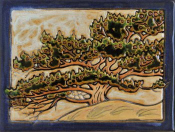 Steve Baranowski, hand crafted, ceramic tile, Bonny Doon, DoonArt, DoonArt Tour, Studio Tour, Santa Cruz Mountains, art, artists, artworks, Free Event,  Family Event, Art Demos, Artist Studios, Paintings,  woodcuts, digital art, ceramics, jewelry, glass,  woodworking, photography, rosemaling, sculpture, textiles, California, Santa Cruz County