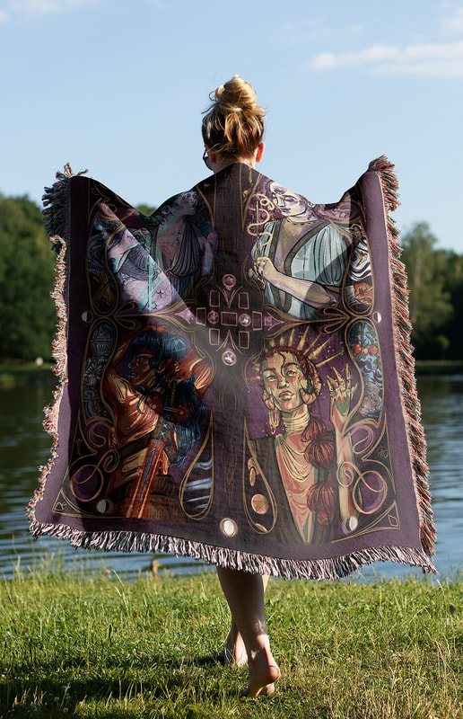 Emy Clemence, Bonny Doon artist, tapestries, DoonArt Tour, woven, textiles, Santa Cruz, California