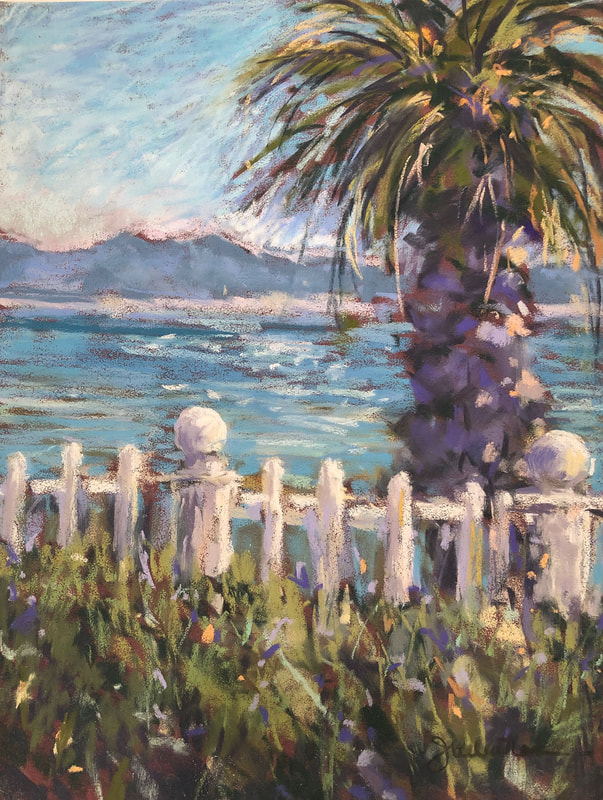 Joan Hellenthal, painter, pastels, oils, artist, DoonArt Tour, Bonny Doon, plein air, landscapes, Santa Cruz, California