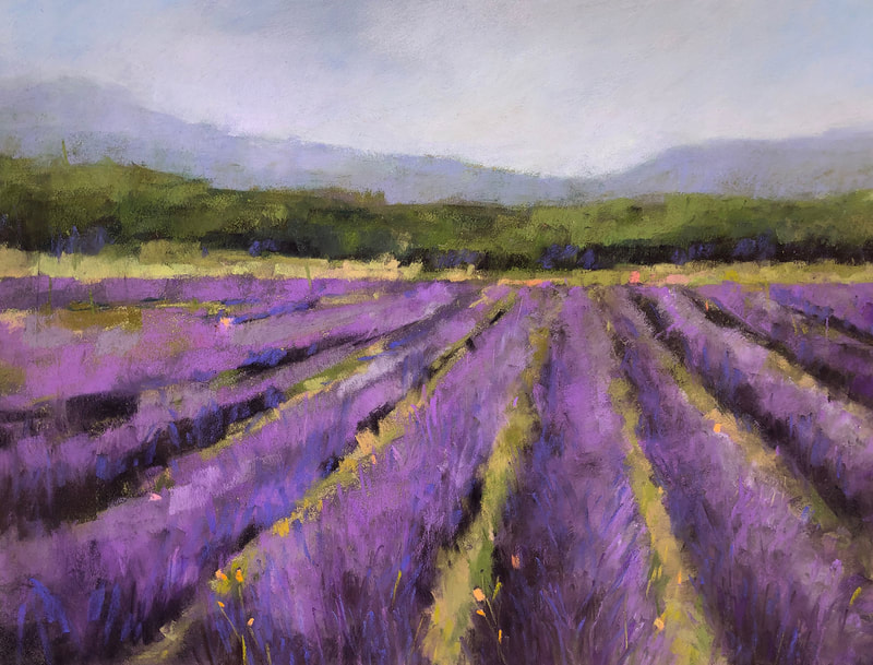 Joan Hellenthal, painter, pastels, oils, artist, DoonArt Tour, Bonny Doon, plein air, landscapes, Santa Cruz, California